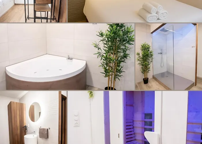 La Interdite Jacuzzi, Sauna & Piece Secrete Apartamento Nancy