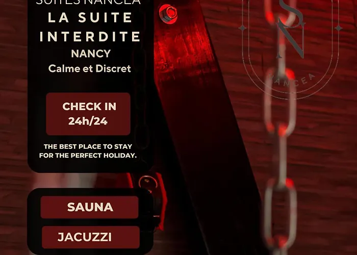 La Interdite Jacuzzi, Sauna & Piece Secrete Nancy